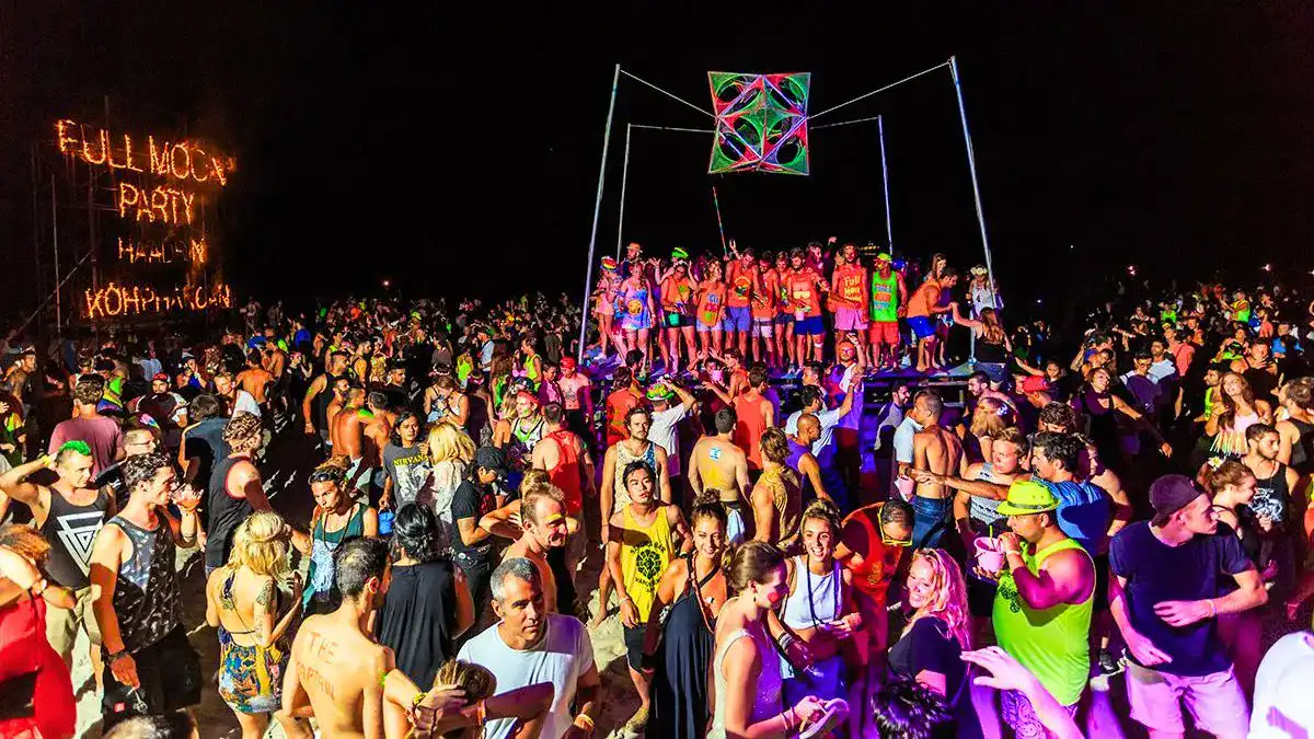 Full Moon Party in Koh Phangan