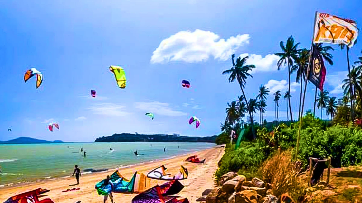 Kitesurfing in Phuket