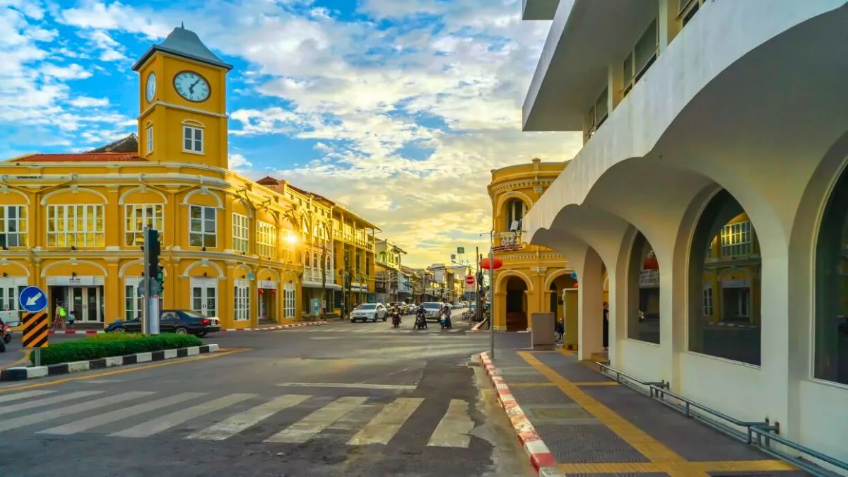 Ravel in the historical Old Phuket Town