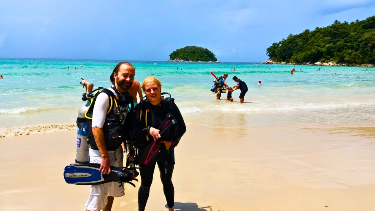  Scuba diving at Kata and Karon Beach