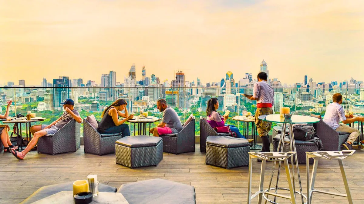 Share a Drink at Bangkok Rooftop Bars