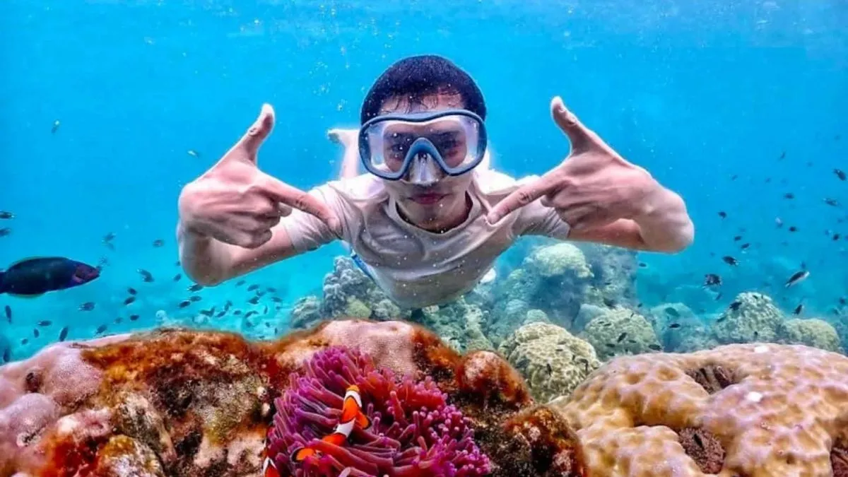 Snorkeling in Coral Island (Koh Larn)