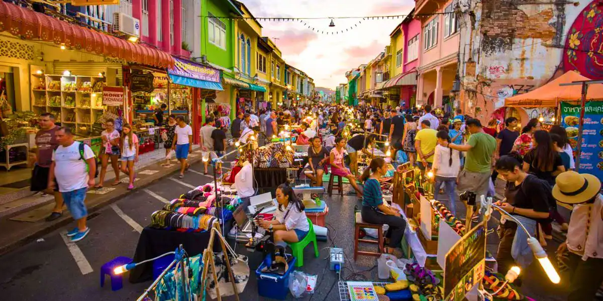 Shop at the Sunday Walking Street Market