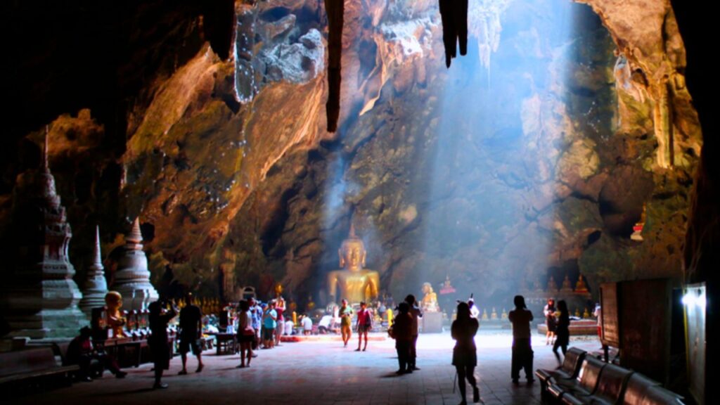 Hidden caves Thailand